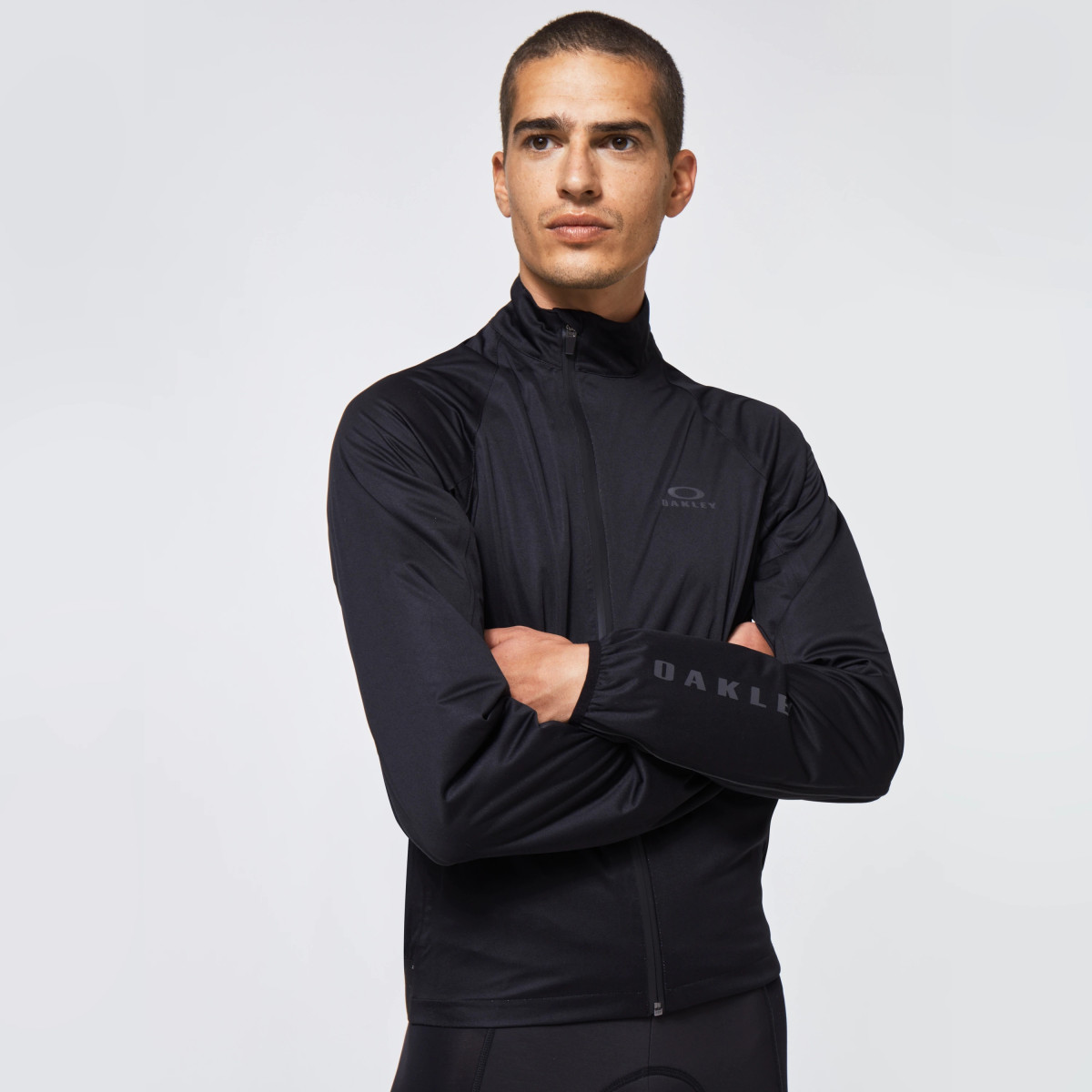 Oakley Shield Jacket Blackout L - FOA401406-02E-L | Fietsbrillen