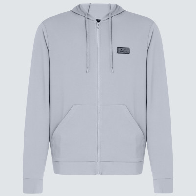 Oakley Patch FZ Hoodie Fog Grey