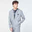Oakley Patch FZ Hoodie Fog Grey